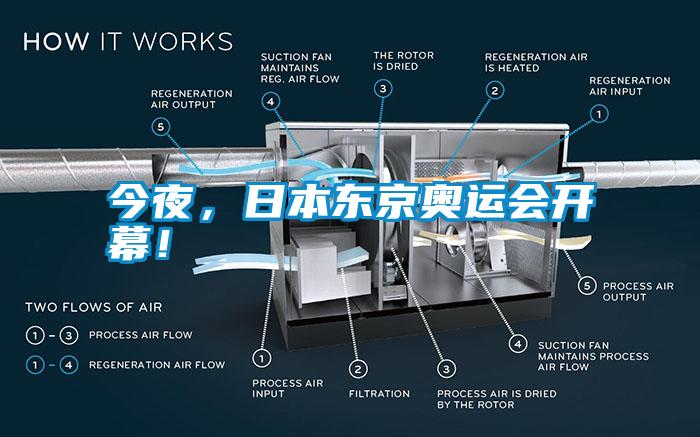 今夜，日本東京奧運會開幕！
