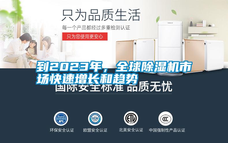 到2023年,全球除濕機(jī)市場快速增長和趨勢