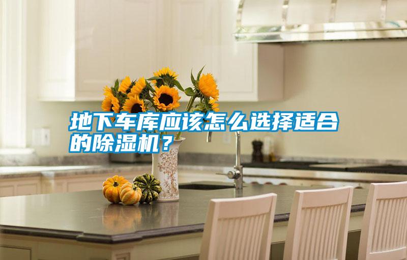 地下車庫應該怎么選擇適合的除濕機？