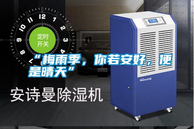 “梅雨季,你若安好,便是晴天”
