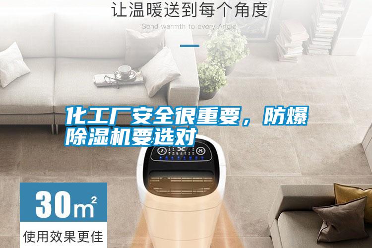 化工廠安全很重要，防爆除濕機(jī)要選對