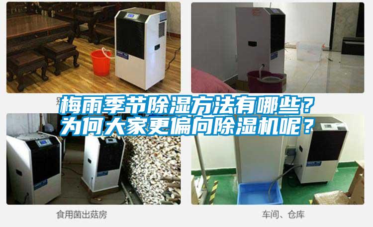 梅雨季節除濕方法有哪些？為何大家更偏向除濕機呢？