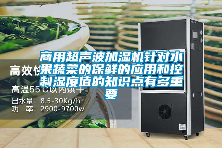 商用超聲波加濕機(jī)針對水果蔬菜的保鮮的應(yīng)用和控制濕度值的知識(shí)點(diǎn)有多重要