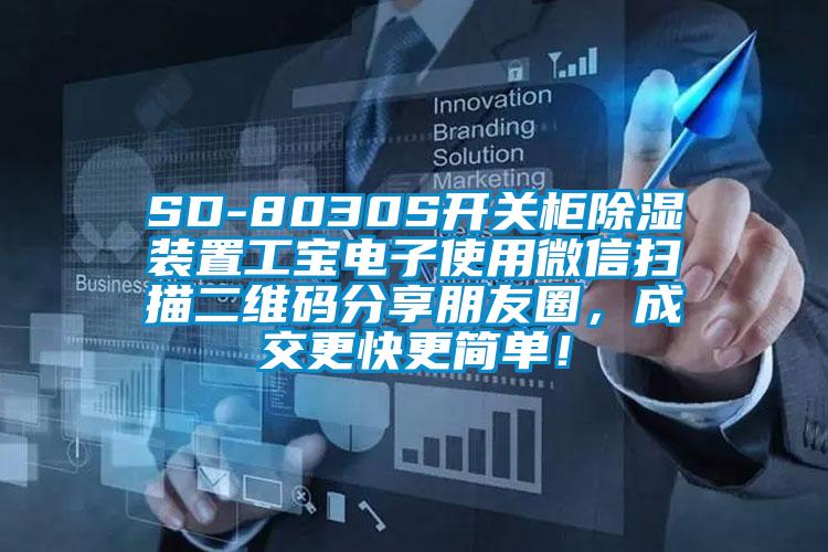 SD-8030S開關柜除濕裝置工寶電子使用微信掃描二維碼分享朋友圈，成交更快更簡單！