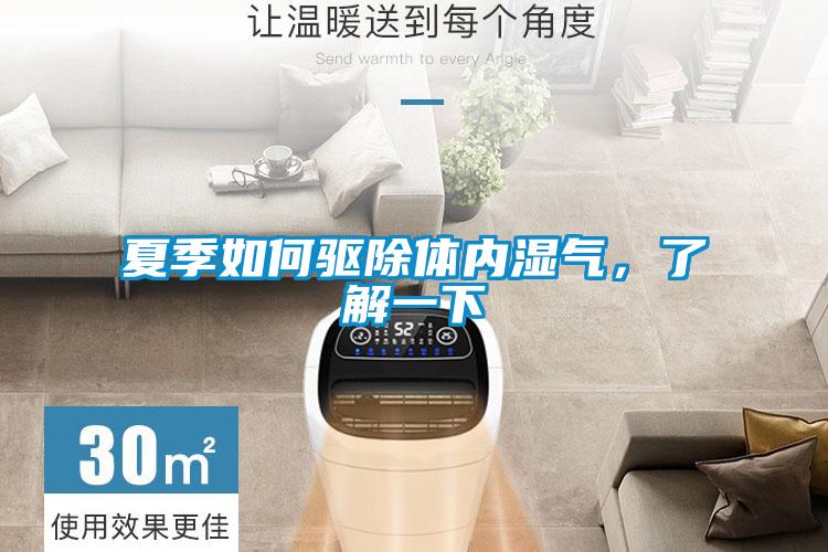 夏季如何驅(qū)除體內(nèi)濕氣，了解一下