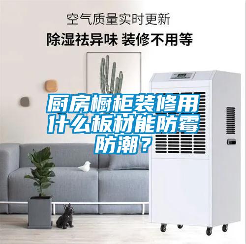 廚房櫥柜裝修用什么板材能防霉防潮?