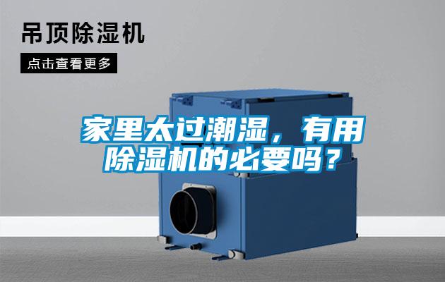 家里太過潮濕,有用除濕機的必要嗎?