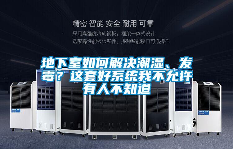 地下室如何解決潮濕、發(fā)霉？這套好系統(tǒng)我不允許有人不知道