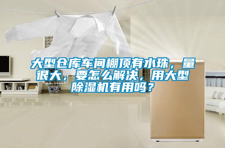 大型倉庫車間棚頂有水珠，量很大，要怎么解決，用大型除濕機(jī)有用嗎？