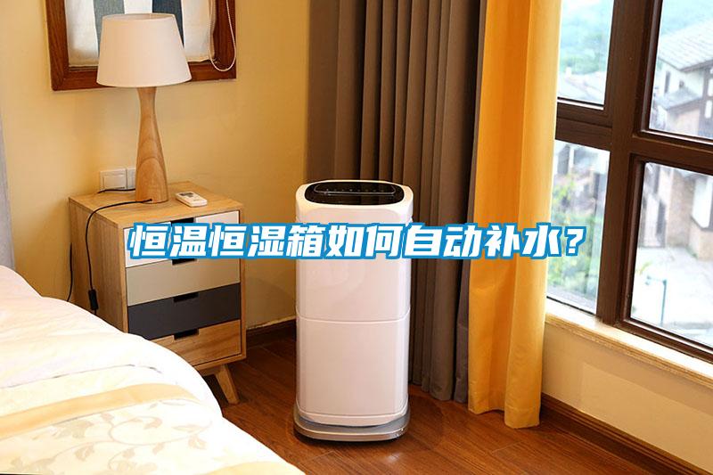 恒溫恒濕箱如何自動補(bǔ)水？