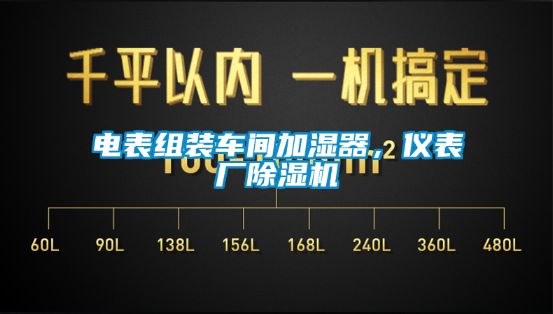 電表組裝車間加濕器，儀表廠除濕機
