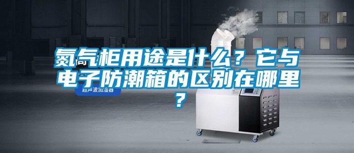 氮氣柜用途是什么？它與電子防潮箱的區別在哪里？