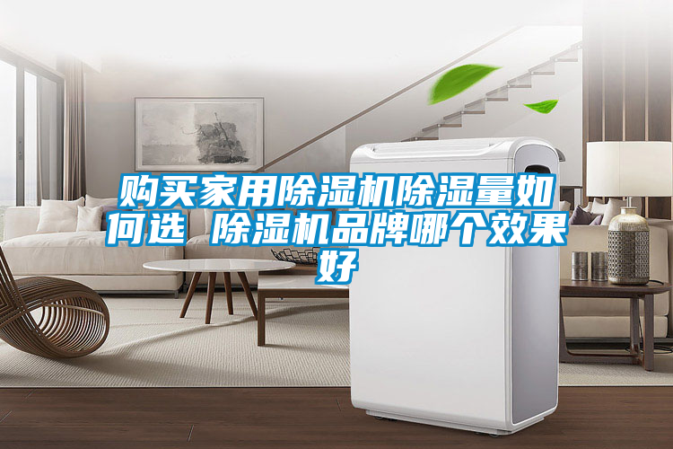 購買家用除濕機(jī)除濕量如何選 除濕機(jī)品牌哪個(gè)效果好