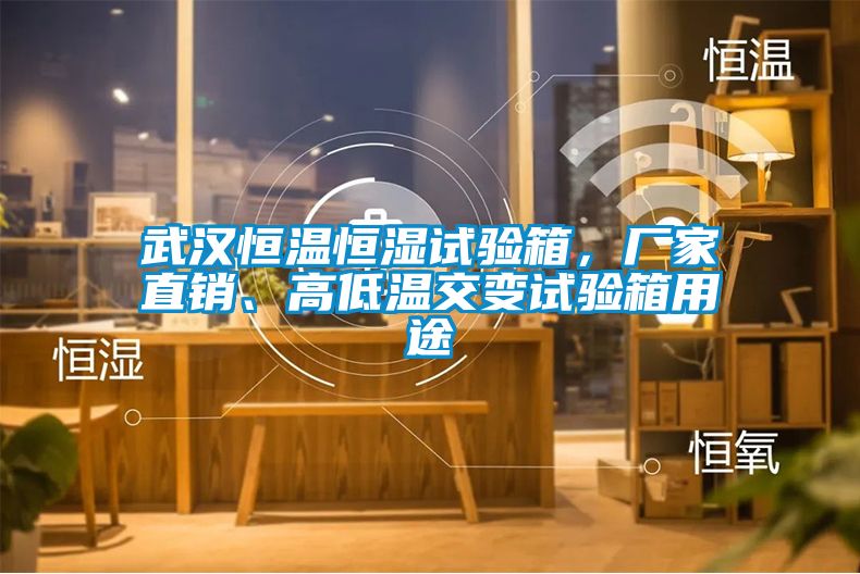 武漢恒溫恒濕試驗(yàn)箱，廠(chǎng)家直銷(xiāo)、高低溫交變?cè)囼?yàn)箱用途